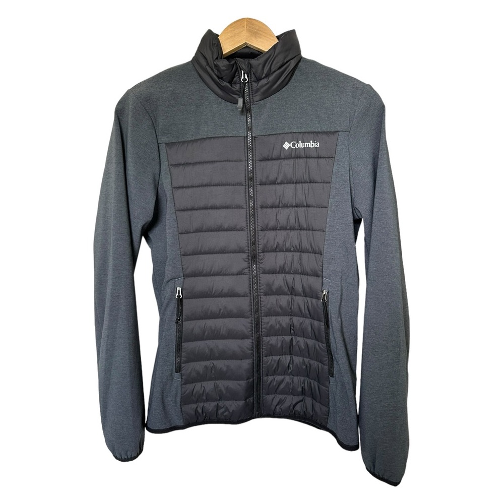 Columbia Women's Track Lines Hybrid Light Insulated Full Zip Jacket Size Small - Picture 9 of 16